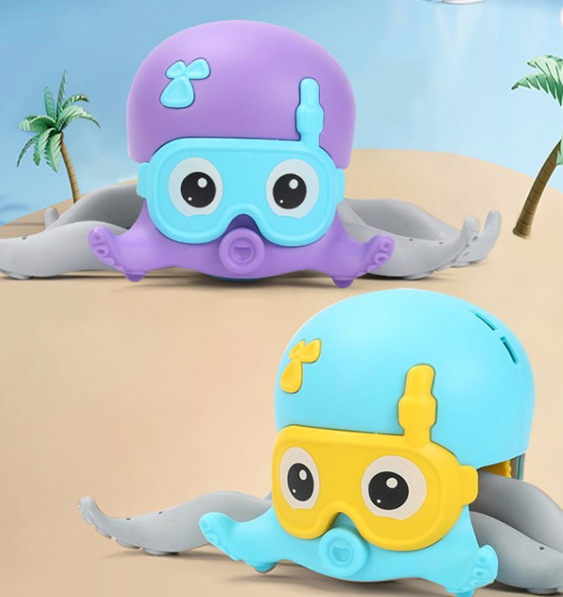 Bewegliches Haustier Badespielzeug Octopus